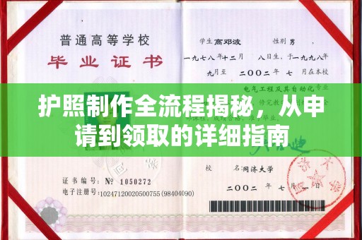 麻豆护照制作全流程揭秘，从申请到领取的详细指南