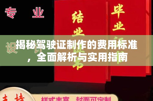 麻豆揭秘驾驶证制作的费用标准，全面解析与实用指南