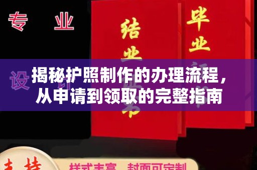 麻豆揭秘护照制作的办理流程，从申请到领取的完整指南